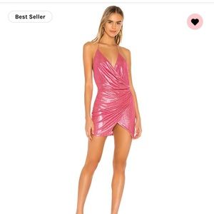 Revolve Missie wrap front dress by superdown!